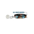 Load image into Gallery viewer, Dog Leash - Moana ISLAND GIRL Rainbow Pose Blue/Multi Color
