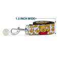 Load image into Gallery viewer, Dog Leash - Moana MAKE WAVES Scene Blocks Blues/Orange
