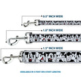Load image into Gallery viewer, Dog Leash - Mickey Mouse Expression Blocks White/Black/Red
