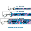 Load image into Gallery viewer, Dog Leash - Lilo & Stitch Stitch Flip Expressions Close-Up Blues/Pinks
