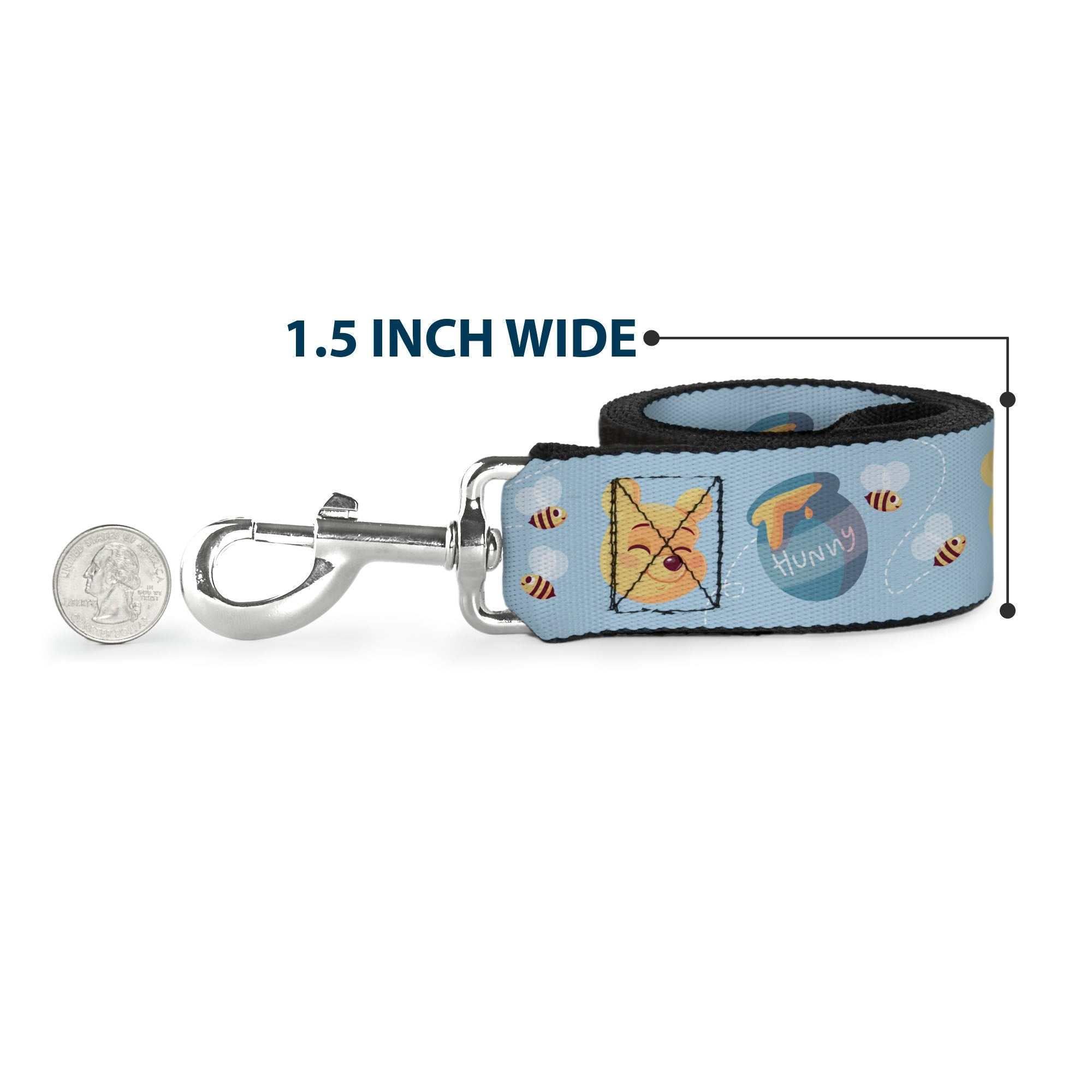 Dog Leash - Lilo & Stitch Stitch Flip Expressions Close-Up Blues/Pinks