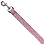 Dog Leash - Lilo & Stitch Angel Poses Scattered Pinks