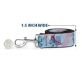 Load image into Gallery viewer, Dog Leash - Lilo & Stitch Angel Poses Scattered Pinks
