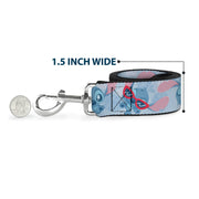 Dog Leash - Lilo & Stitch Angel Poses Scattered Pinks