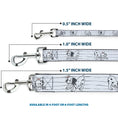 Load image into Gallery viewer, Dog Leash - One Hundred and One Dalmatians Puppies Playing White/Black
