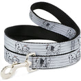 Load image into Gallery viewer, Dog Leash - One Hundred and One Dalmatians Puppies Playing White/Black
