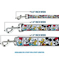 Load image into Gallery viewer, Dog Leash - Sensational Six Buddy Pose Blocks White/Multi Color
