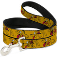 Load image into Gallery viewer, Dog Leash - Disney Pluto Poses Orange
