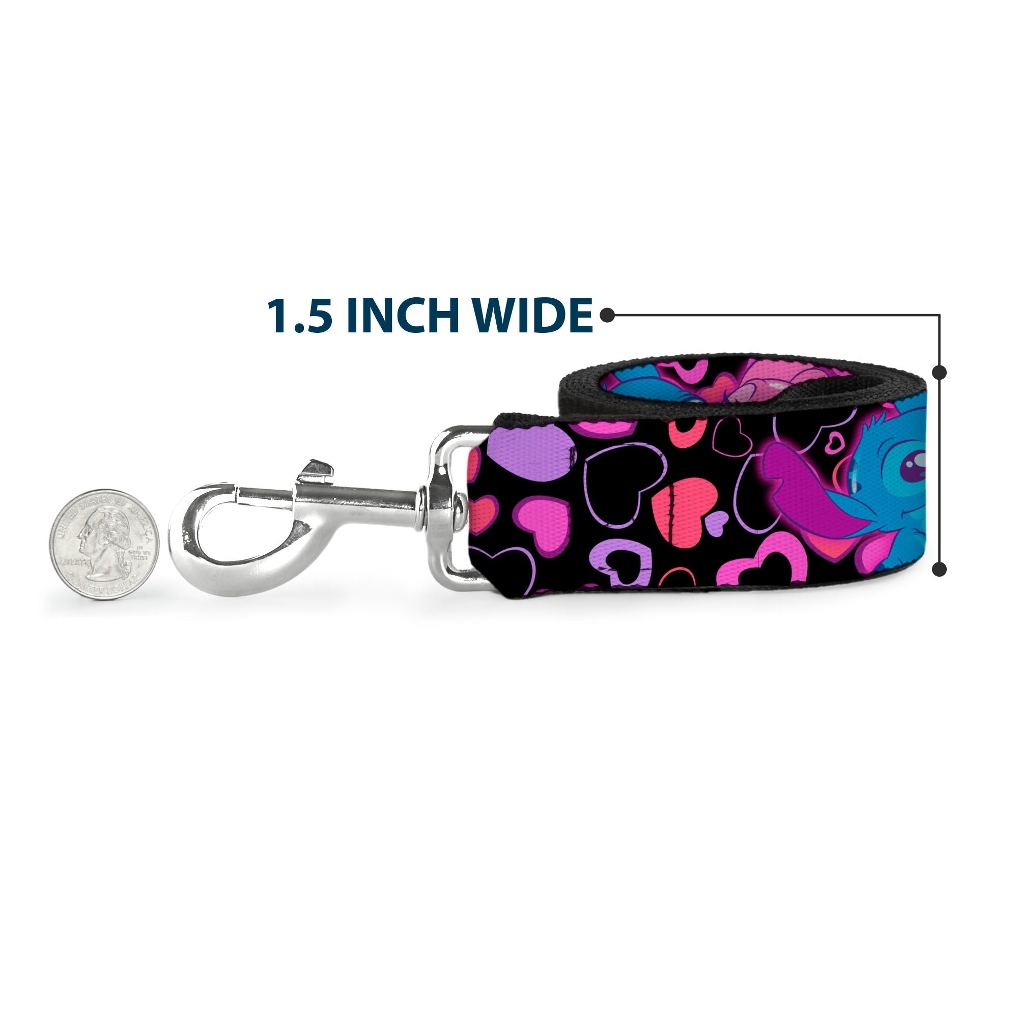 Dog Leash - Winnie the Pooh Chibi Pose and Expressions Scattered White