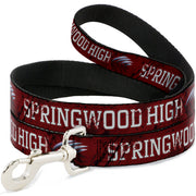Dog Leash - A NIGHTMARE ON ELM STREET/SPRINGWOOD Freddy Pose Black/Red/White