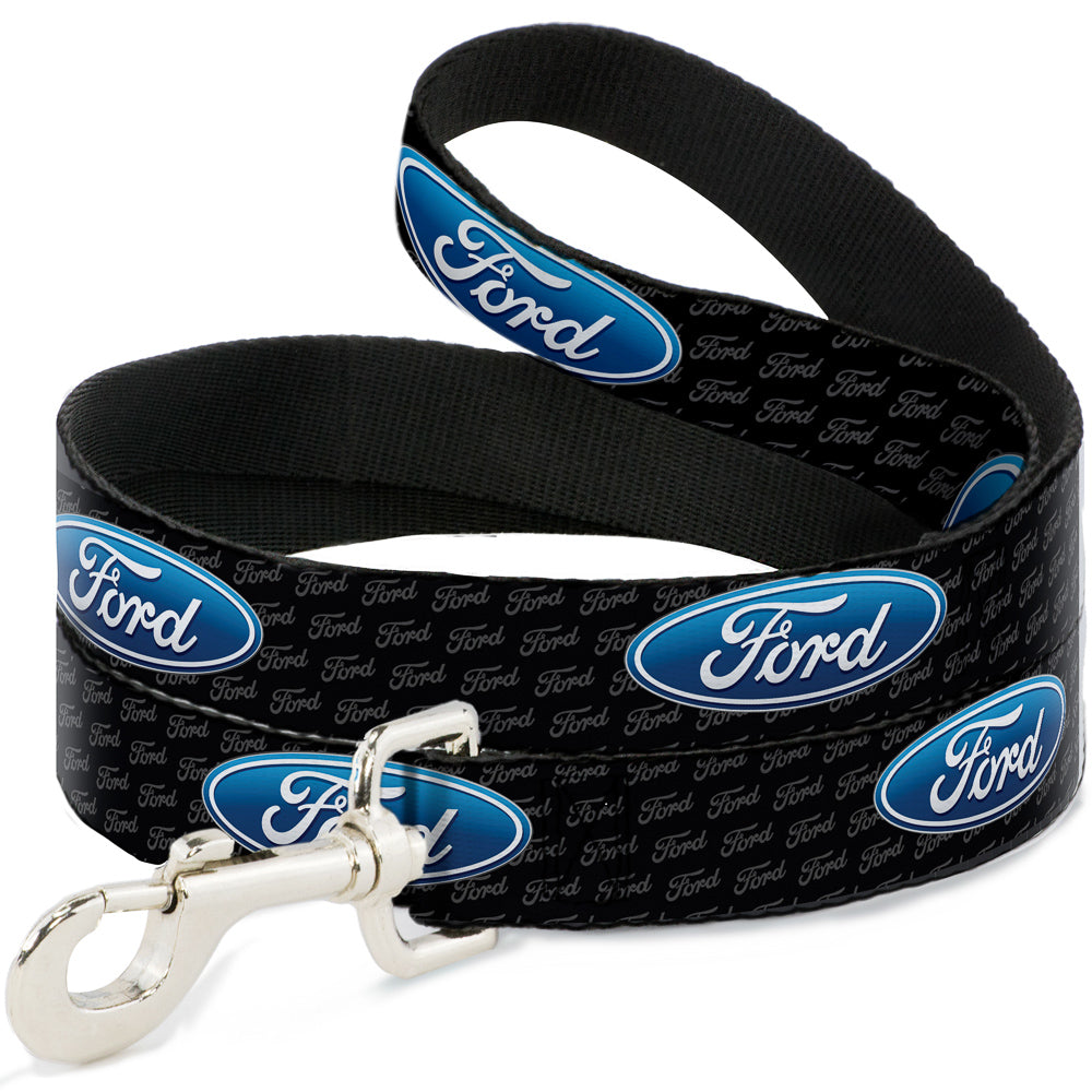 Dog Leash - Ford Oval REPEAT w/Text