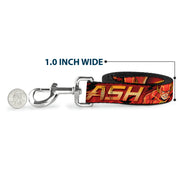 Dog Leash - THE FLASH/Logo3/Poses Black/Red/Gold