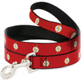 Load image into Gallery viewer, Dog Leash - DC League of Super-Pets Flash Bolt Logo Red/Yellow/White
