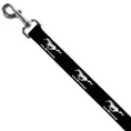 Load image into Gallery viewer, Dog Leash - Ford Mustang Black/White Logo REPEAT
