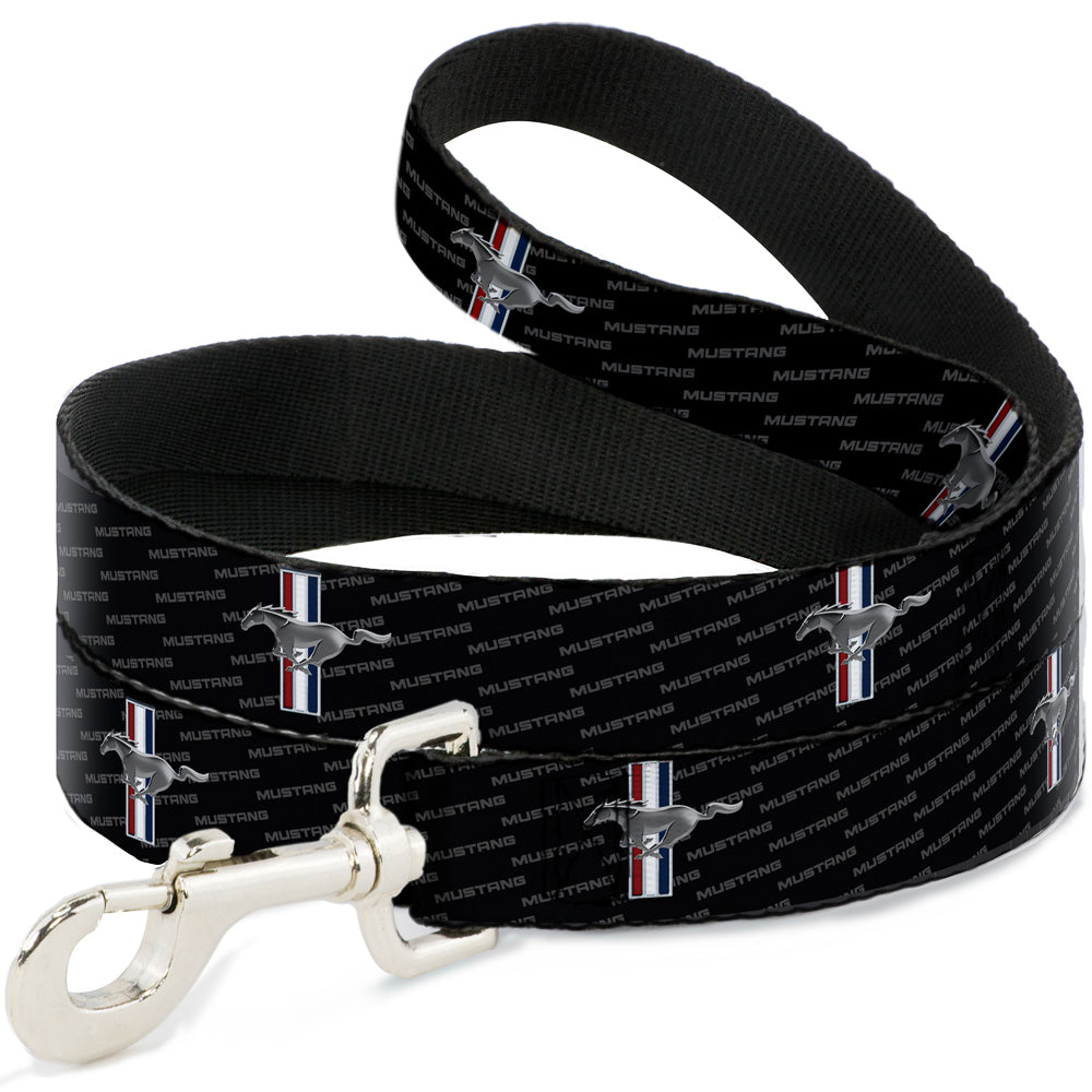 Dog Leash - Ford Mustang w/Bars REPEAT w/Text