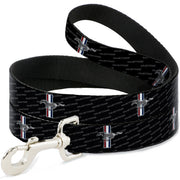 Dog Leash - Ford Mustang w/Bars REPEAT w/Text