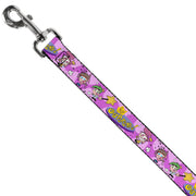 Dog Leash - THE FAIRLY ODDPARENTS Timmy with Cosmo and Wanda Group Pose Pinks