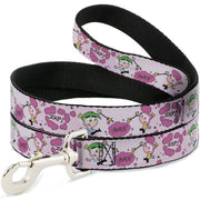Dog Leash - The Fairly OddParents Cosmo and Wanda Wish Poses Pink