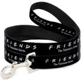 Load image into Gallery viewer, Dog Leash - FRIENDS-THE TELEVISION SERIES Logo Black/White/Multi Color
