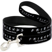 Dog Leash - FRIENDS-THE TELEVISION SERIES Logo Black/White/Multi Color