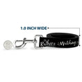 Load image into Gallery viewer, Dog Leash - Friends I'D RATHER BE WATCHING FRIEND THE TELEVISION SERIES Black/White/Multi Color
