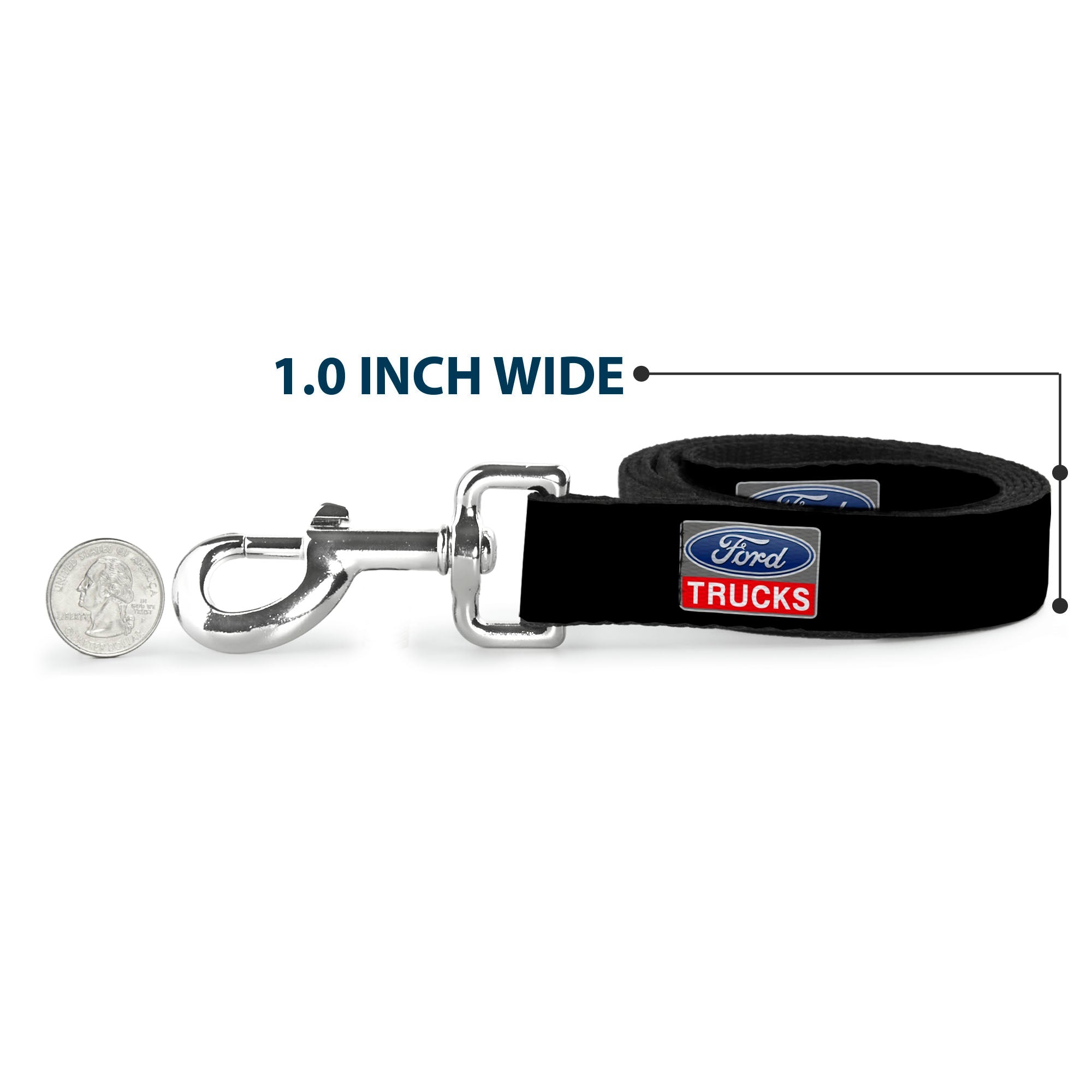 Dog Leash - Ford Trucks Logo REPEAT