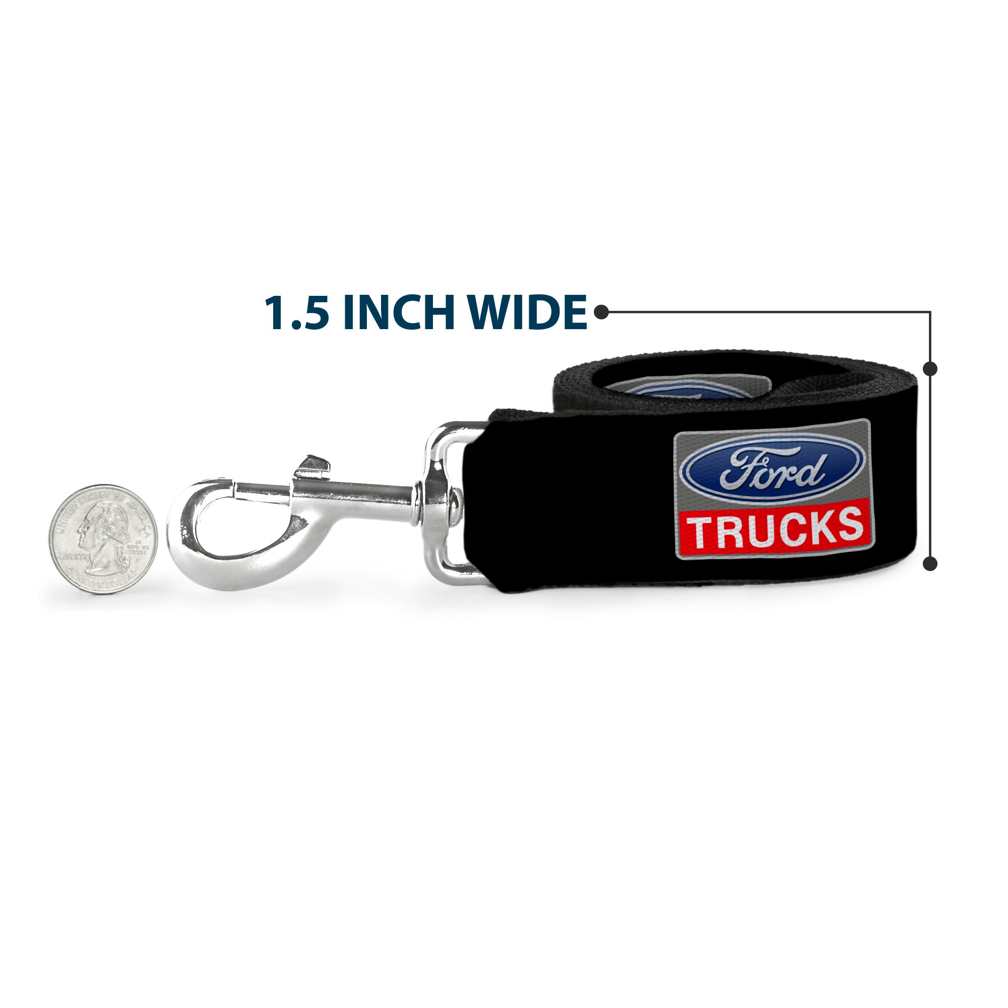 Dog Leash - Ford Trucks Logo REPEAT