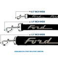 Load image into Gallery viewer, Dog Leash - FORD F-100 Script Black/Tan-Gray

