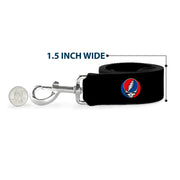 Dog Leash - Steal Your Face Repeat Black/Color