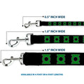Load image into Gallery viewer, Dog Leash - Green Lantern Logo Black/Green
