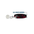 Load image into Gallery viewer, Dog Leash - HOUSE OF THE DRAGON Dragon Icon Black/Red/White

