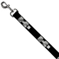 Load image into Gallery viewer, Dog Leash - H3 Black/Silver Logo REPEAT
