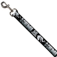 Load image into Gallery viewer, Dog Leash - HEMI 426/Elephant Logo 50 YEARS Black/White/Silver-Fade
