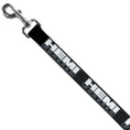 Load image into Gallery viewer, Dog Leash - HEMI POWERED Logo Black/Gray/White
