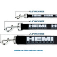 Load image into Gallery viewer, Dog Leash - HEMI POWERED Logo Black/Gray/White
