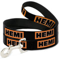 Load image into Gallery viewer, Dog Leash - HEMI Bold Black/Orange/White/Black
