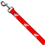Dog Leash - HONDA Motorcycle Logo Red/White
