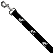 Dog Leash - HONDA Motorcycle Logo Black/White