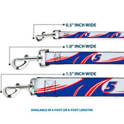 Dog Leash - Kyle Larson #5 Car Scheme White/Blue/Red
