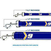 Dog Leash - Chase Elliott #9 Car Scheme Blue/Yellow/White