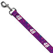 Dog Leash - Alex Bowman #48 Car Scheme Purples/Pinks/White