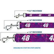 Dog Leash - Alex Bowman #48 Car Scheme Purples/Pinks/White