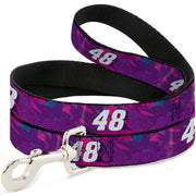 Dog Leash - Alex Bowman #48 Car Scheme Purples/Pinks/White