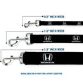 Load image into Gallery viewer, Dog Leash - Honda Logo Black/White
