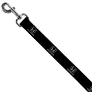 Dog Leash - Honda Logo Black/Silver