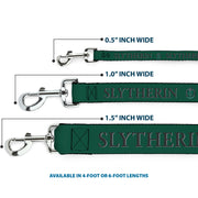 Dog Leash - Harry Potter SLYTHERIN & Crest Green/Black