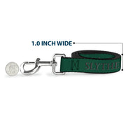 Dog Leash - Harry Potter SLYTHERIN & Crest Green/Black