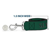 Dog Leash - Harry Potter SLYTHERIN & Crest Green/Black