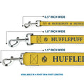 Load image into Gallery viewer, Dog Leash - Harry Potter HUFFLEPUFF & Crest Yellow/Black
