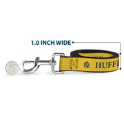 Dog Leash - Harry Potter HUFFLEPUFF & Crest Yellow/Black